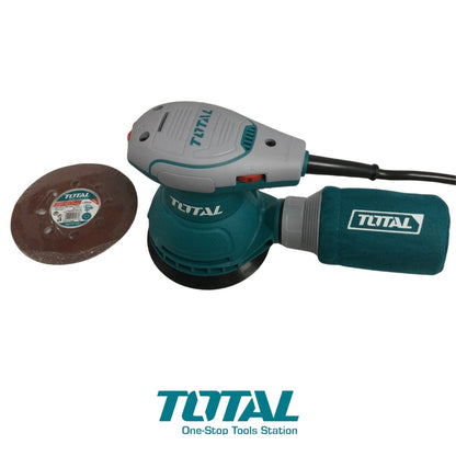 LIJADORA ORBITAL CIRCULAR ROTATIVA DE 5 PULGADAS 1300 RPM 320 W 110-120 V TOTAL UTF2131256