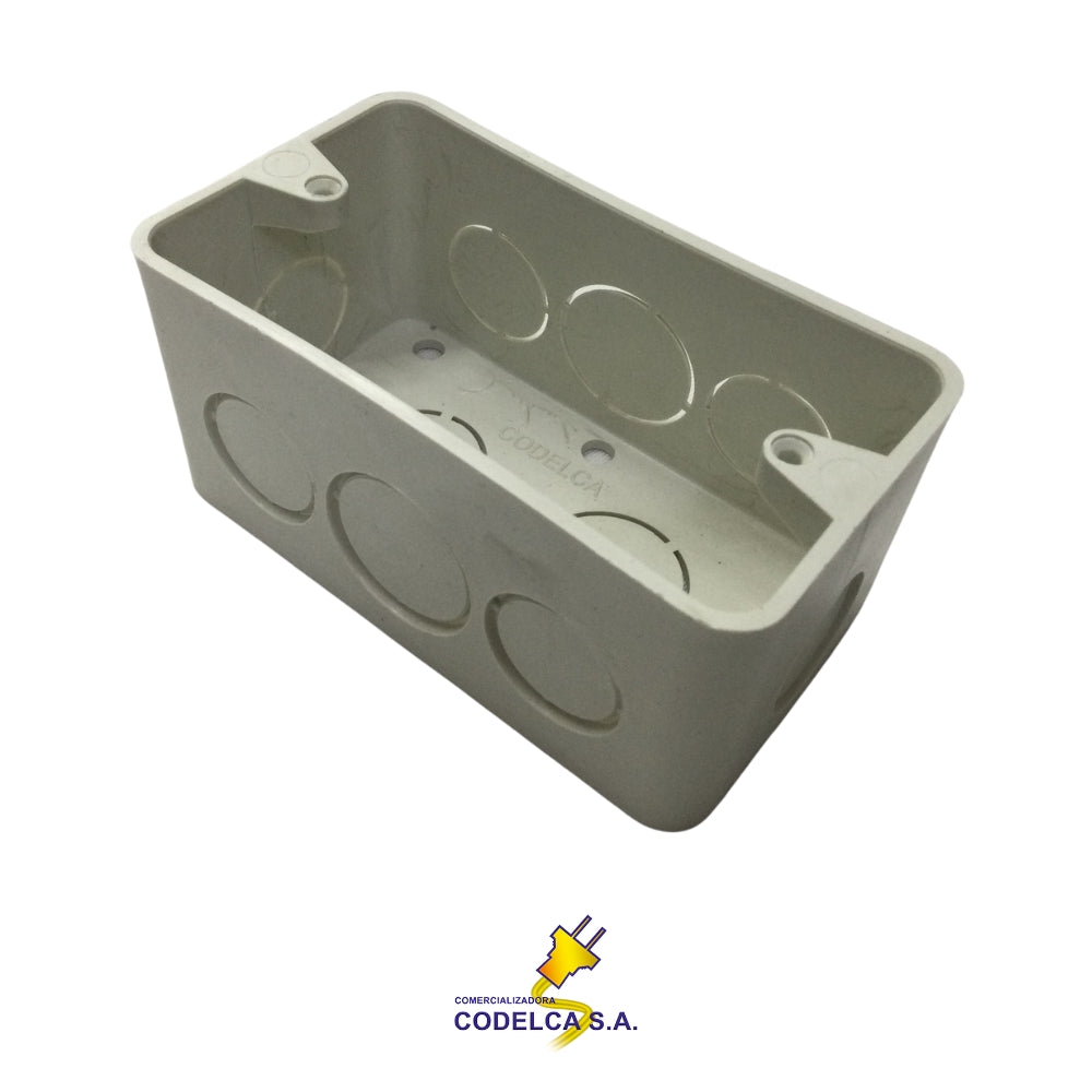 CAJILLA ELECTRICA DE UTILIDAD PVC 2  X 4 IN