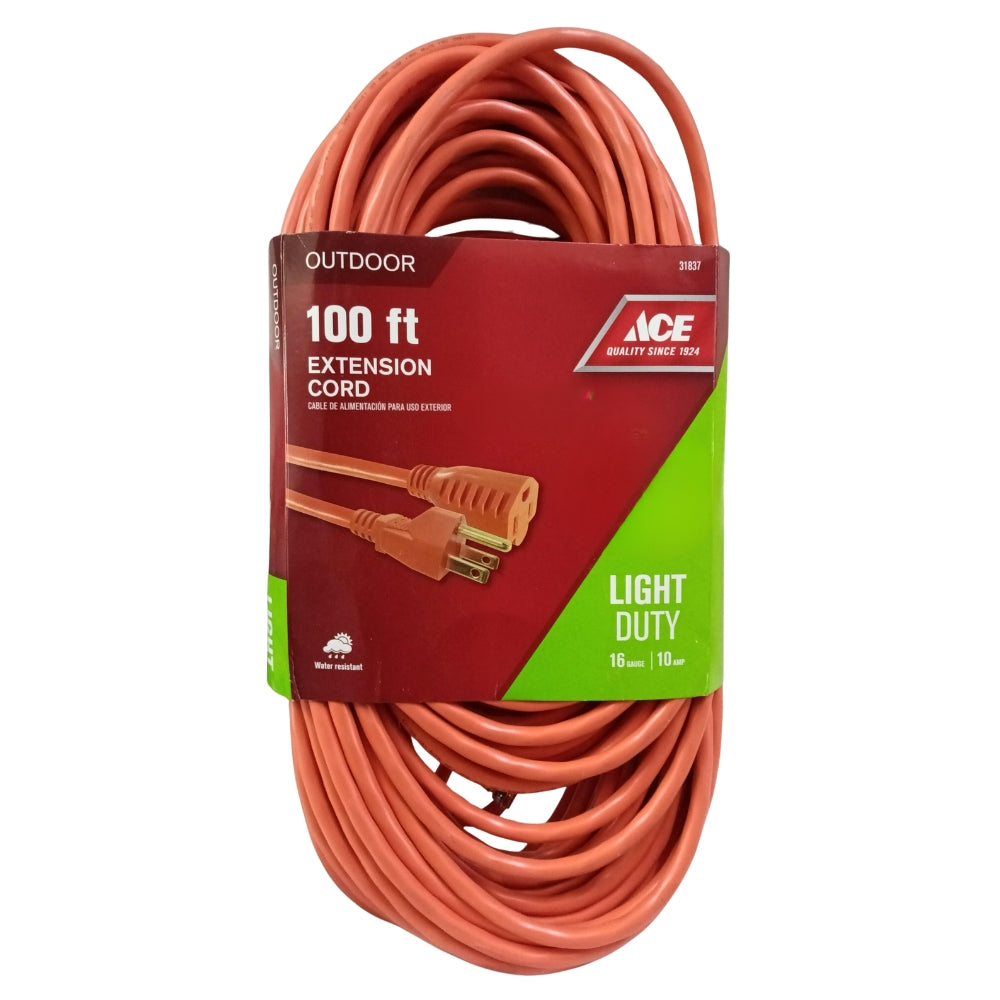 EXTENSION ELECTRICA HEAVY DUTY 100 PIES 16/3 AWG