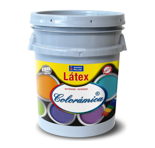 PINTURA COLORAMICA LATEX / MATE BLANCO HUESO 5 GL Y81WSA2-5 SHERWIN WILLIAMS