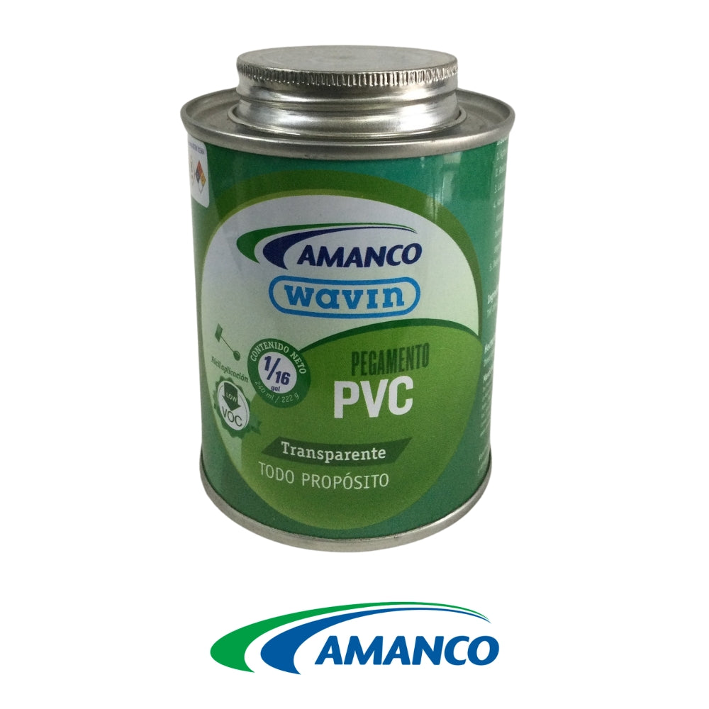 PEGAMENTO TRANSPARENTE P/PVC 1/2 PT