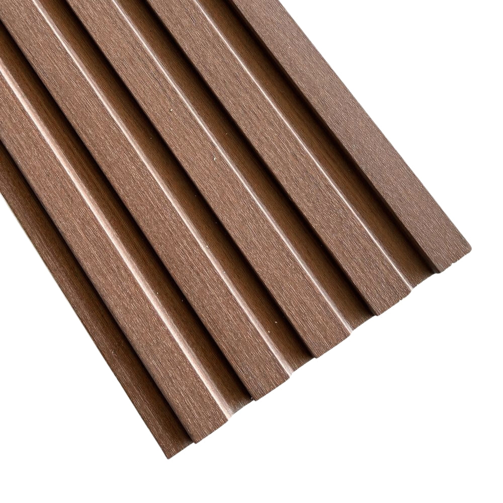 REVESTIMIENTO DE PARED DE WPC CAFE CAOBA 158 X 2900 X 10MM 4.8KG/M2
