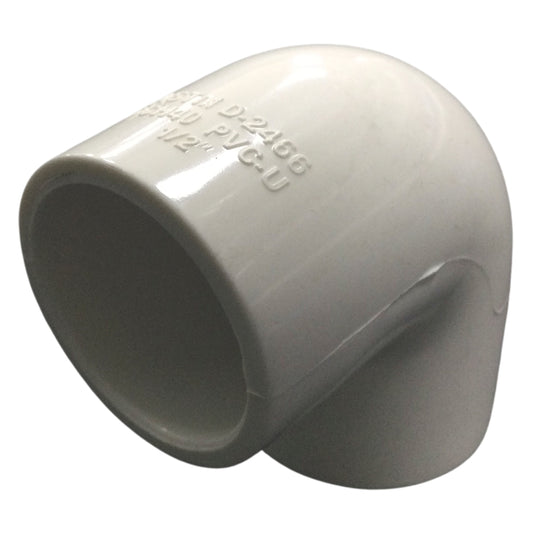 CODO 90° PVC 1/2 PULGADAS SCH-40