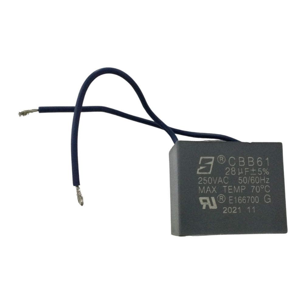 CAPACITADOR 28MF PARA EXTRACTORTRACTOR IND 24 PULGADAS