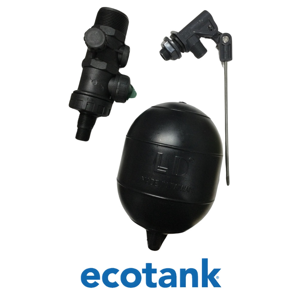 VALVULA CON BOYA PARA TANQUE DE RESERVA DE AGUA KIT ECOTANK 01