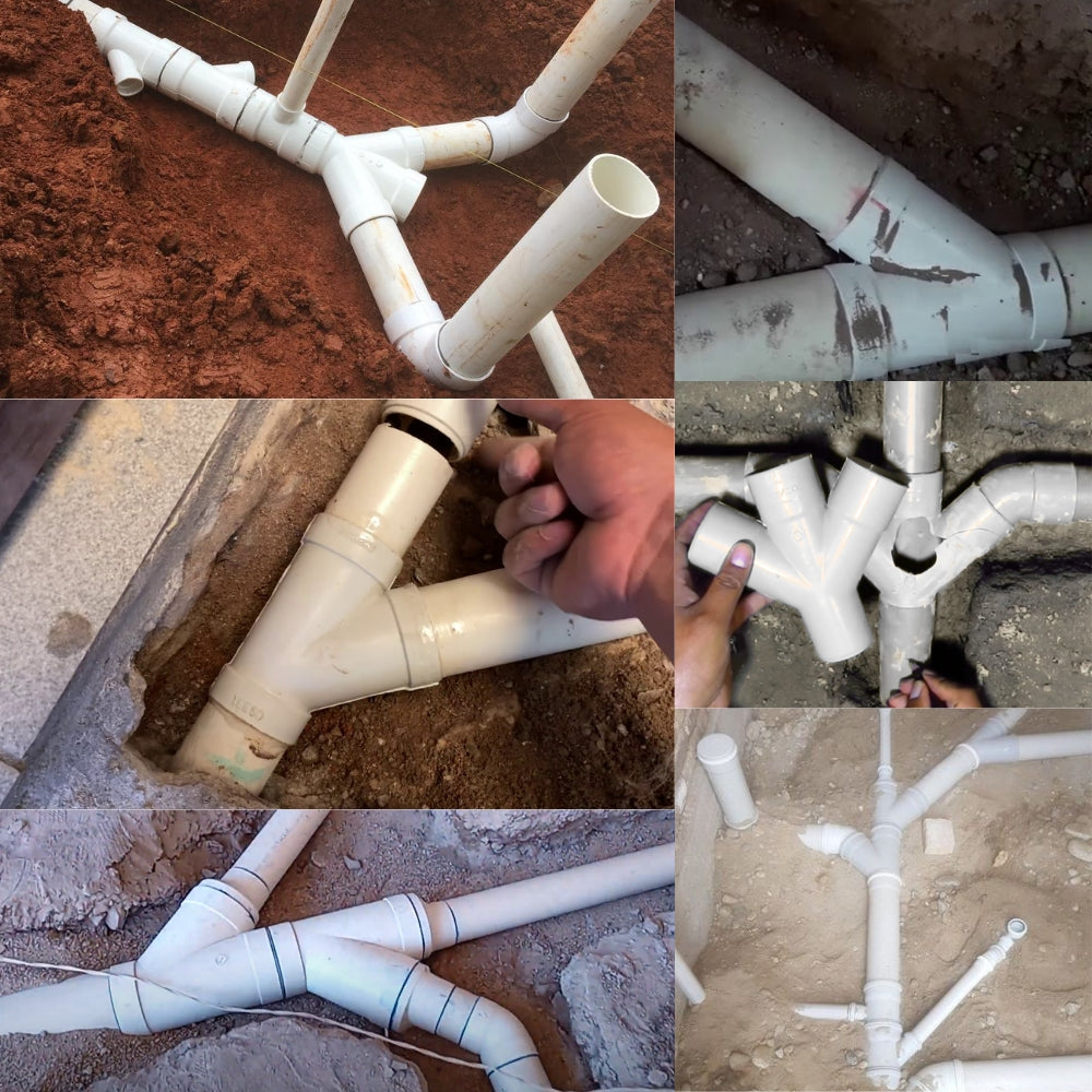 YEE PVC DWV 75MM-3 PULGADAS SANITARIO SCH-40