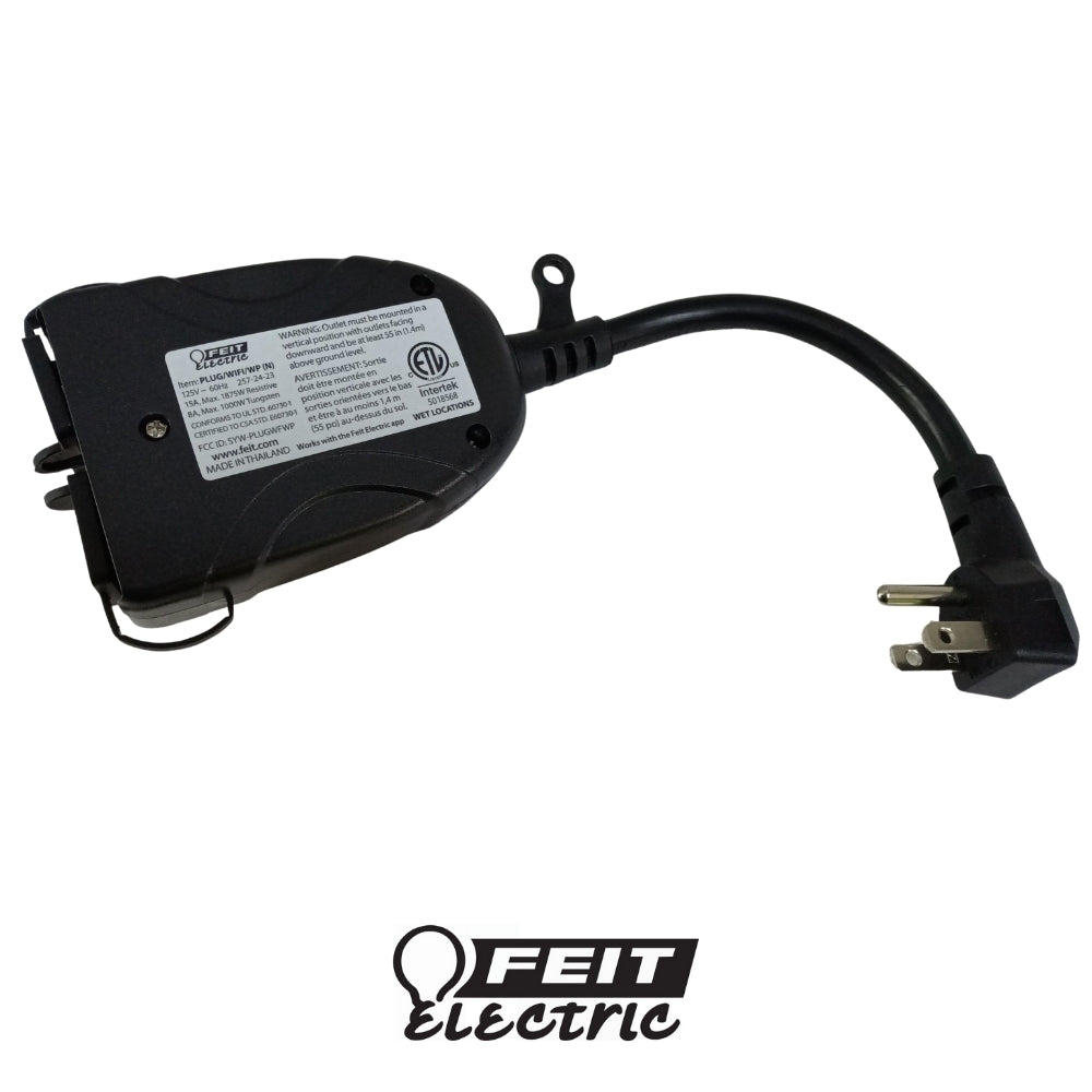 ENCHUFE INTELIGENTE DOBLE PARA EXTERIOR NEGRO 3R (3003930)