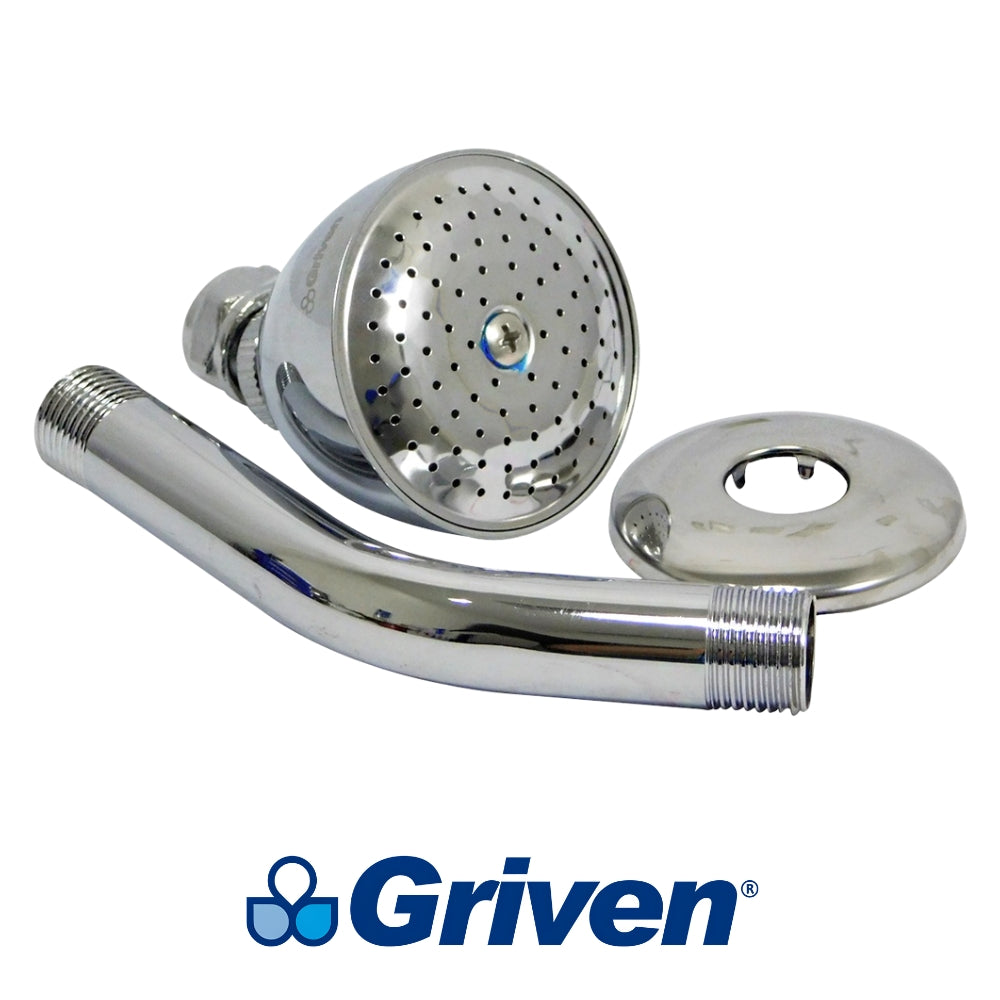REGADERA PARA DUCHA CON BRAZO GRIVEN A145-DT8604-B