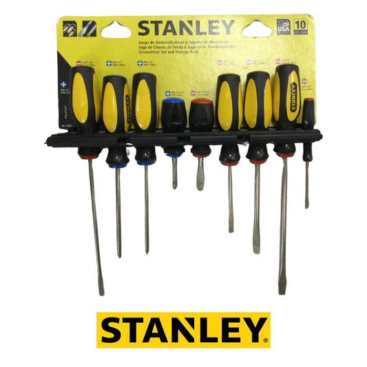 DESTORNILLADOR  MIXTO 10 PIEZAS  (0460100S) STANLEY