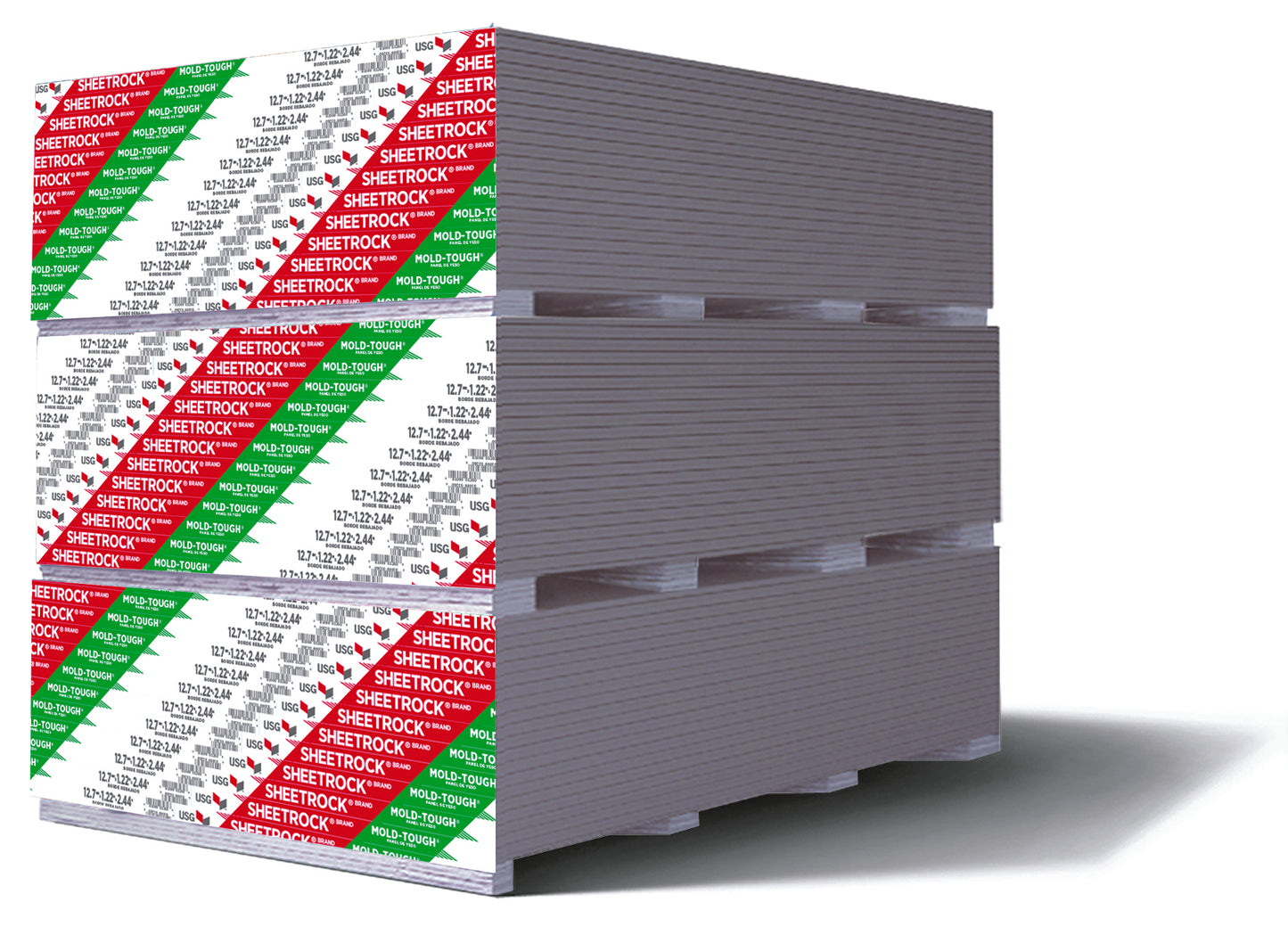 LAMINA DE GYPSUM SHEETROCK MOLD TOUGH FIRECODE TIPO X 4'X8'X5/8 PULGADAS