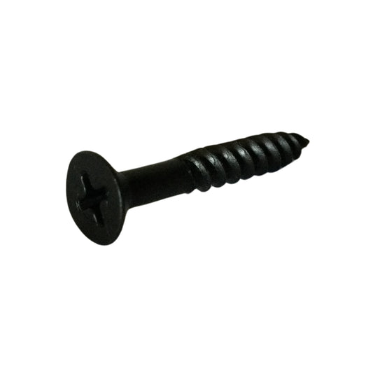 TORNILLO PARA MADERA DOBLE ROSCA CAB PLANA PHILLIPS NEGRO #10 x 1-1/4 PULGADAS