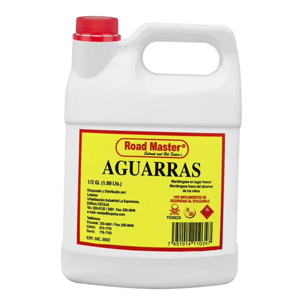 AGUARRAS 1/2 GALON