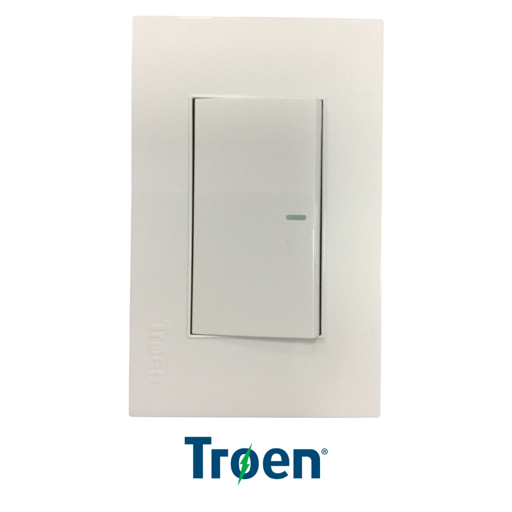 INTERRUPTOR SENCILLO 3WAY BLANCO 110V/10A