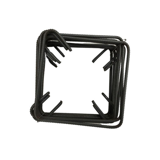 ESTRIBO CUADRADO DE 3/8 PULGADAS X 30CM X 30CM