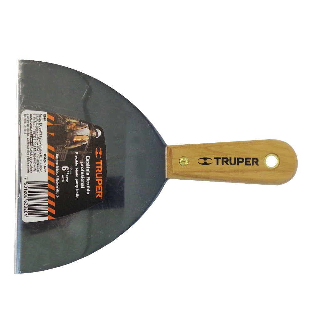 ESPATULA PROF ESIONAL 6 PULGADAS  FLEXIBLE TRUPER
