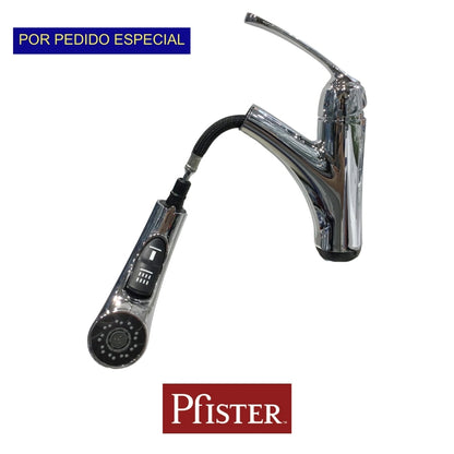 LLAVE DE FREGADOR CANTARA PULL/OUT F5347CRC