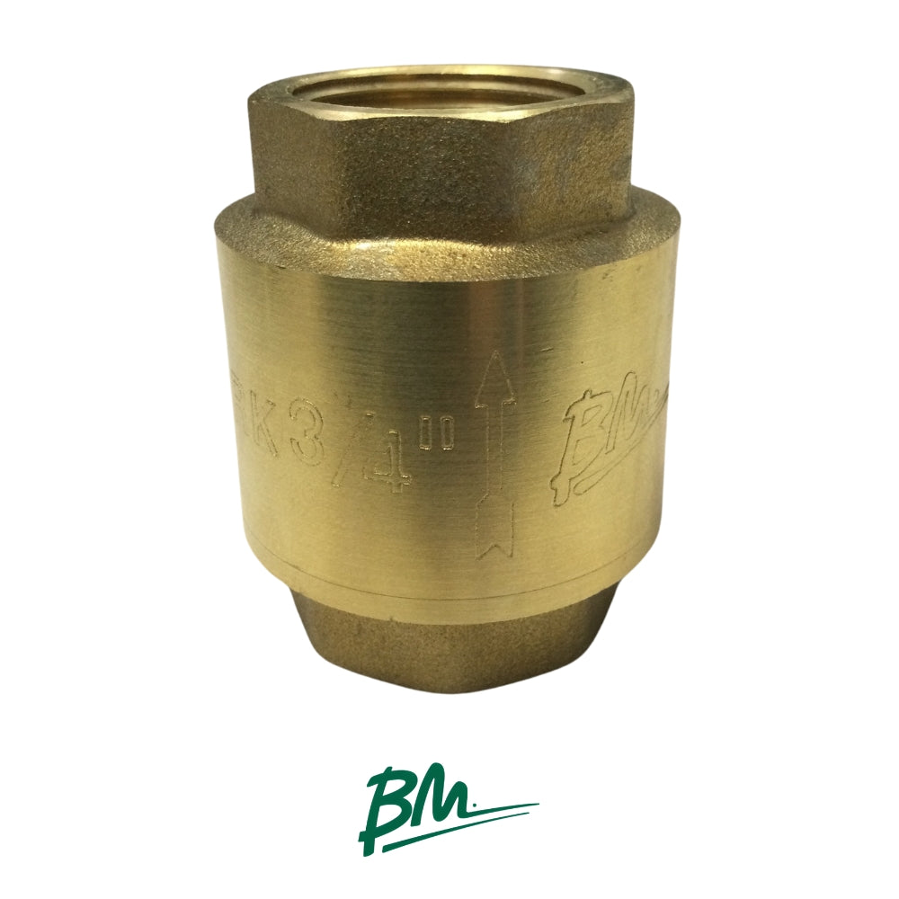 VALVULA CHECK 3/4 PULGADAS BM-VCK3/4