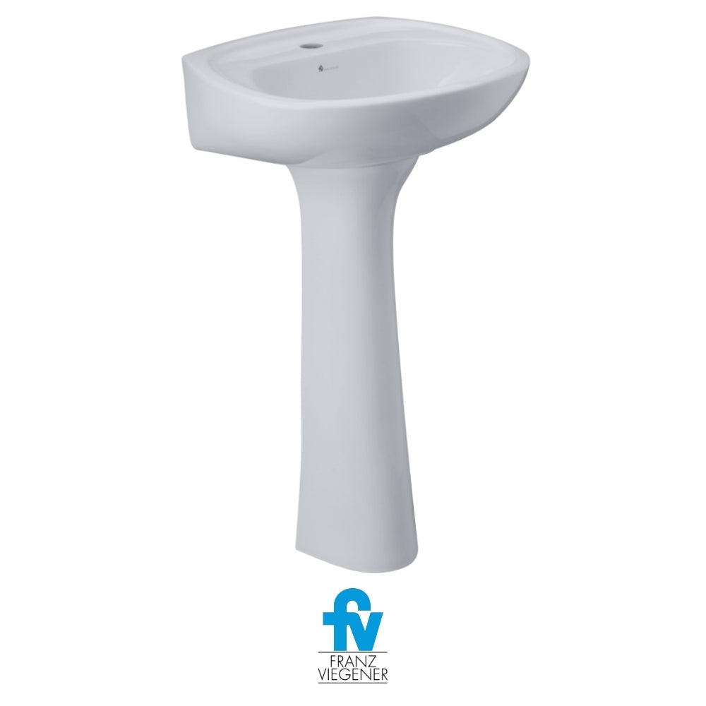 LAVAMANOS CON PEDESTAL FV GALA COLOR BLANCO E208-BL