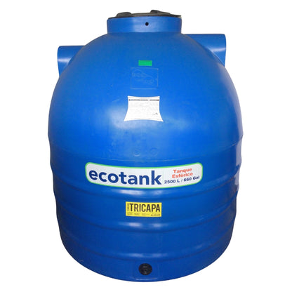 TANQUE RESERVA DE AGUA  ECOTANK 2500 LTS AZUL TRICAPA