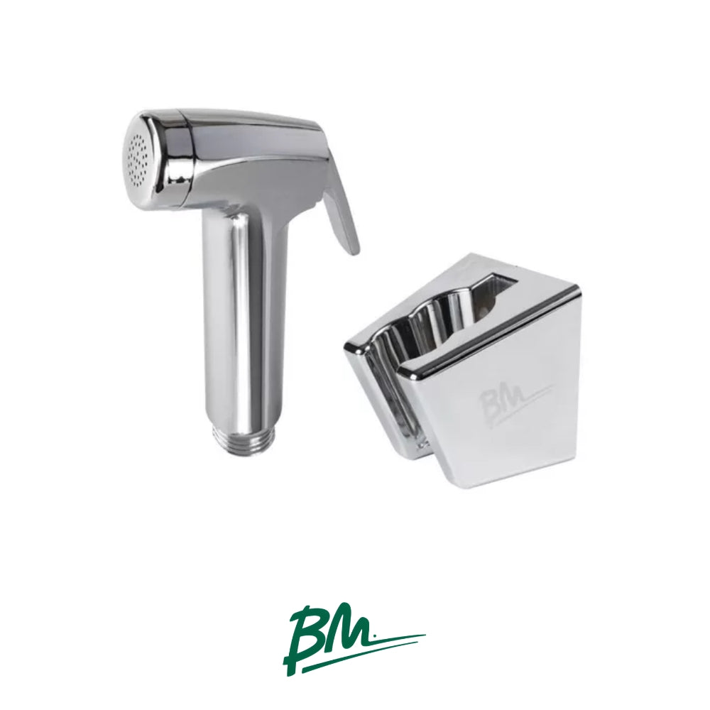 DUCHA TELEFONO CROMADA CON BASE ALASKA BM-61025