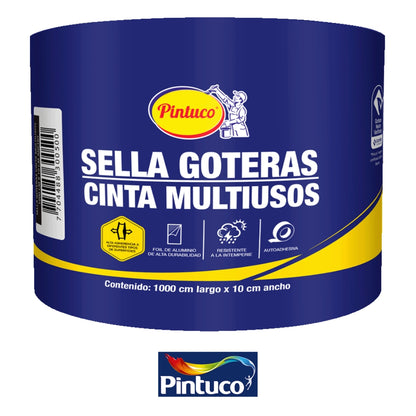 CINTA SELLA GOTERAS MULTIUSOS 27293 10CM X10M
