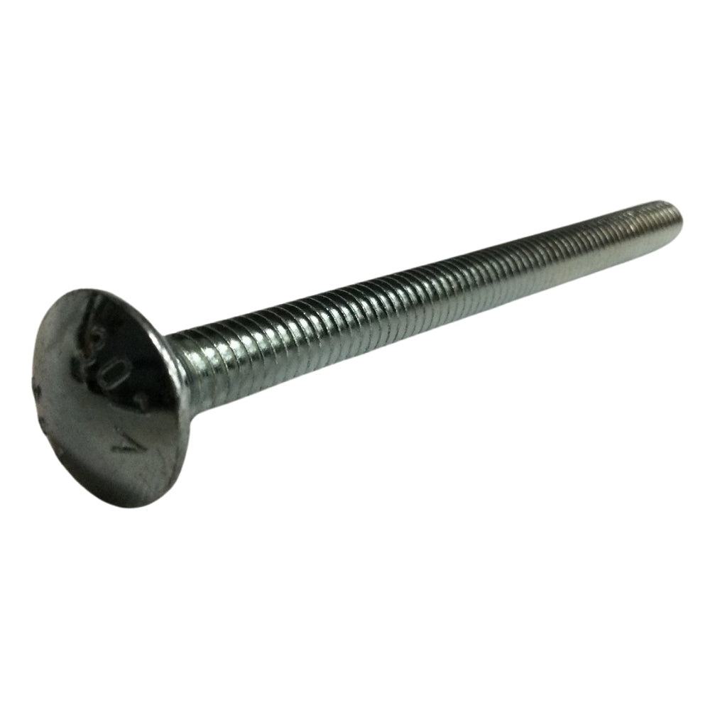 PERNO DE CARRUAJE ZINCADO ACERO GRADO 2 1/4 PULGADAS-20 x 3-1/2 PULGADAS ROSCA ESTANDAR