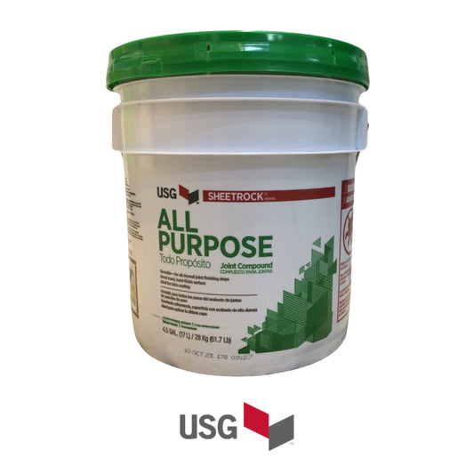PASTA DE GYPSUM TANQUE 4.5 GAL  28KG TAPA VERDE USG