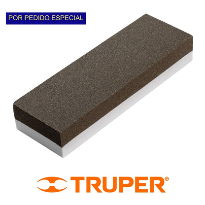 PIEDRA DE AFILAR 6 PULGADAS GRANO GRUESO 150 / GRANO FINO 240 TRUPER