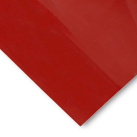 LAMINA ESMALTADO ROJO CALIBRE 26  4 PIES X 8 PIES