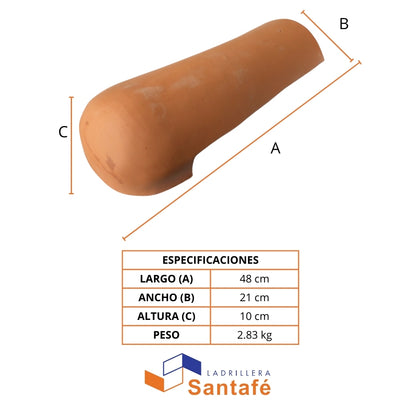 REMATE LIMATESA NATURAL TERRACOTA SANTAFE 00000184