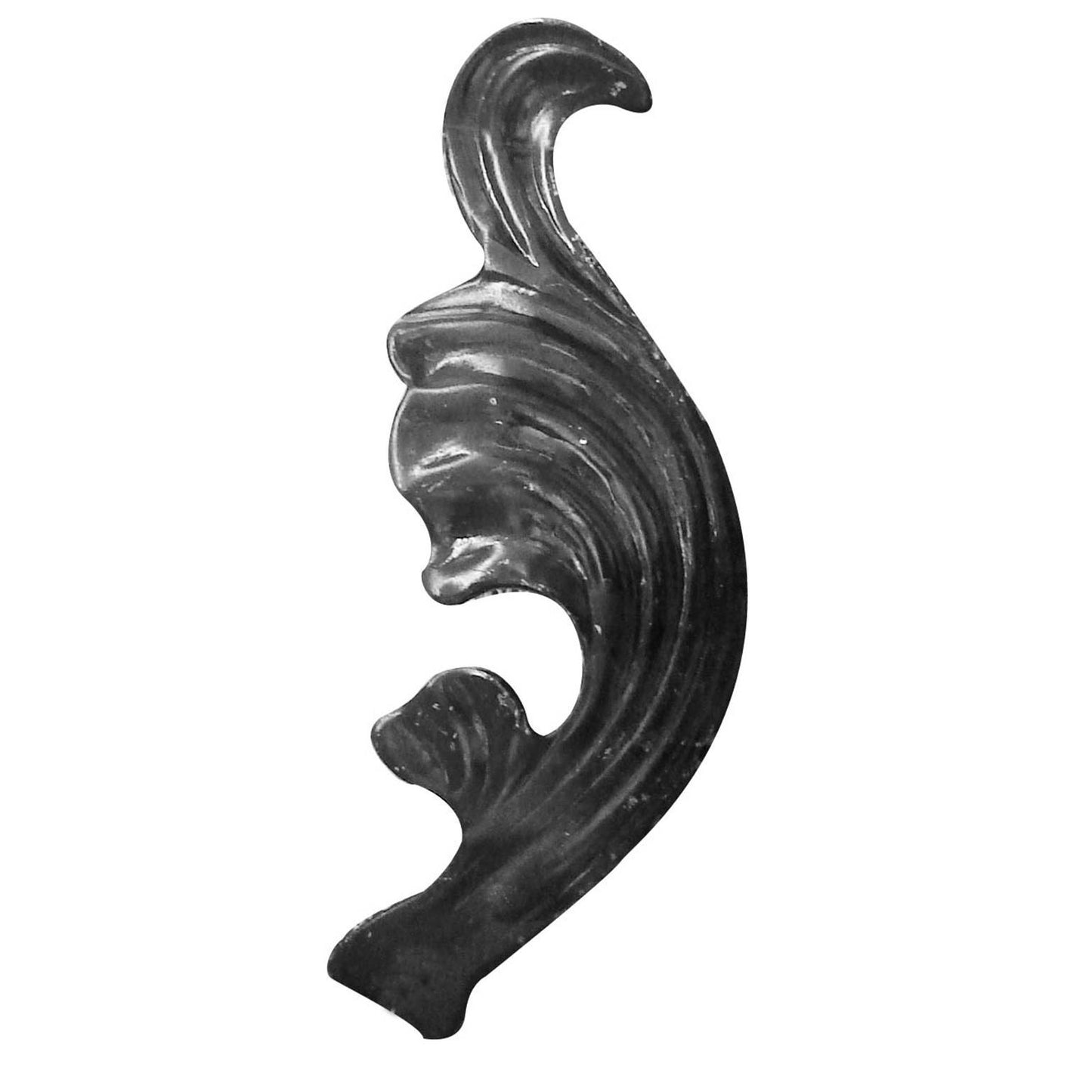 PETALO DE HIERRO FORJADO IZQUIERDO 3X70X160mm - 136/11
