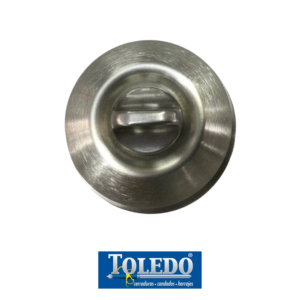CERRADURRA DE POMO AVILA BOTON ACERO INOXIDABLE TOLEDO