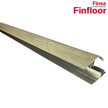 JUNTA TRANSICION ALUMINIO 6-12MM 2400X41X11,9 mm COMPL-C203