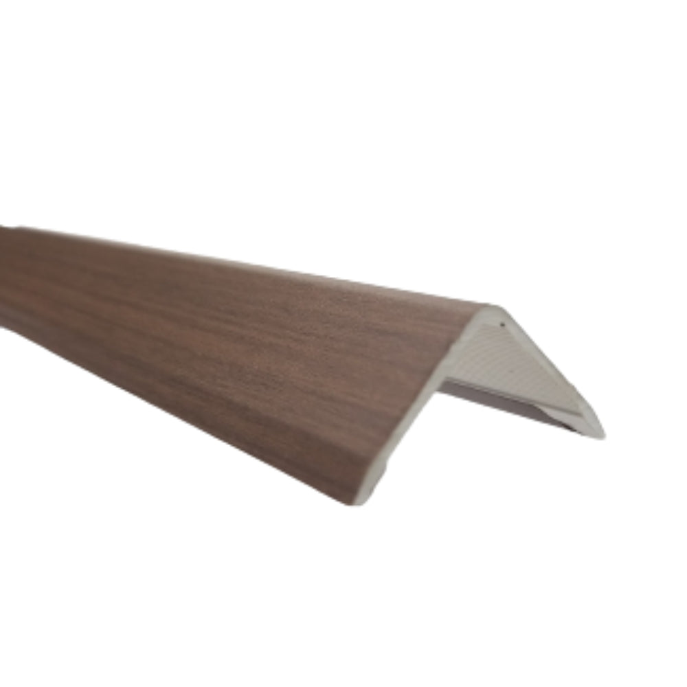 TAPA FINAL  REVESTIMIENTO  PARED  LWPC-09  CAFE CAOBA 30X30X2880MM