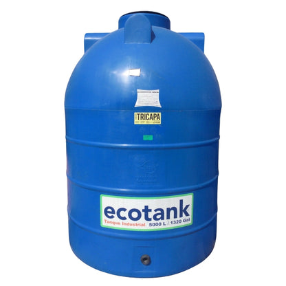 TANQUE RESERVA DE AGUA ECOTANK 5000 LTS AZUL TRICAPA