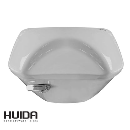 INODORO DOS PIEZAS ELONGADO COLOR GRIS HUIDA