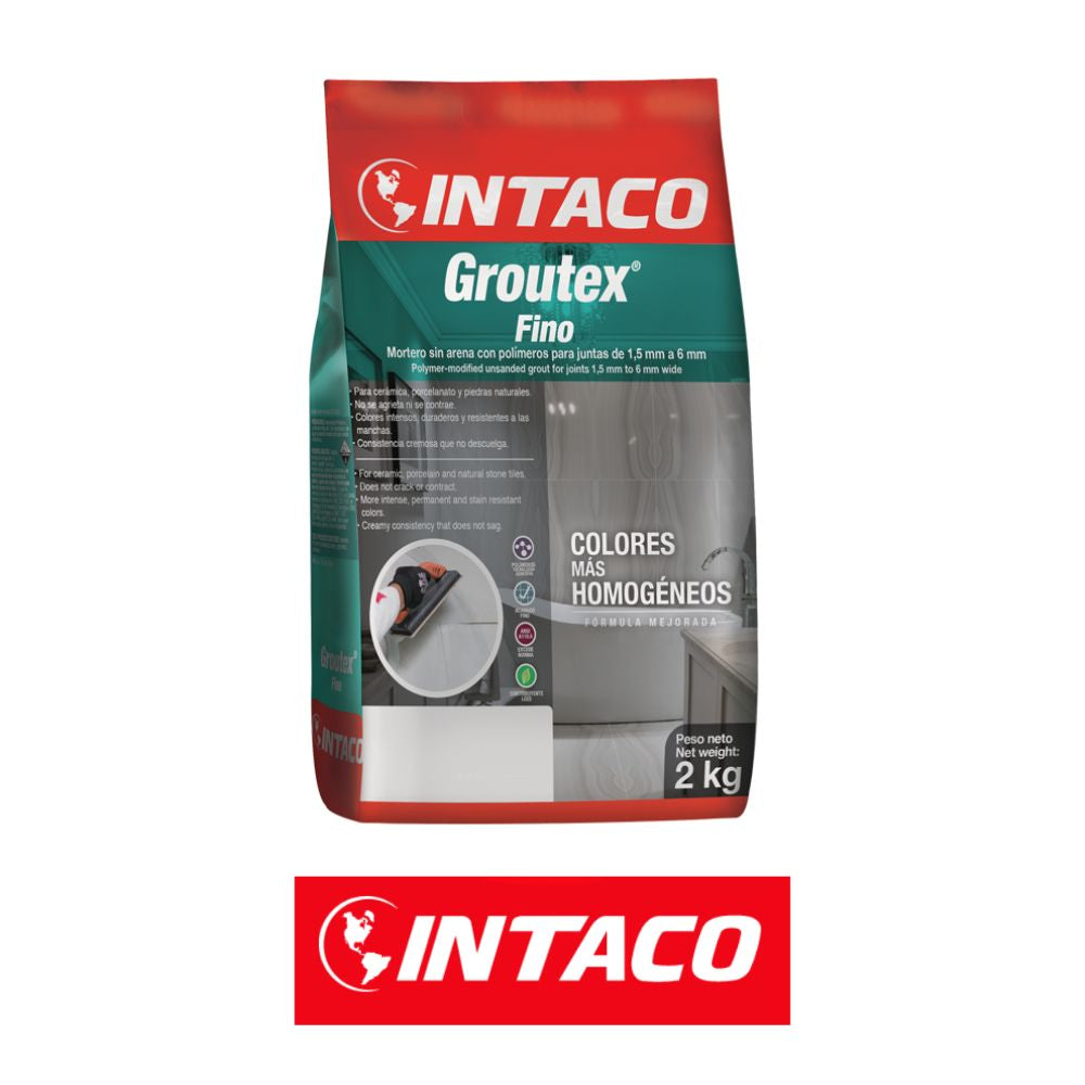 LECHADAS GROUTEX FINO CREMA SIN ARENA 2KGS