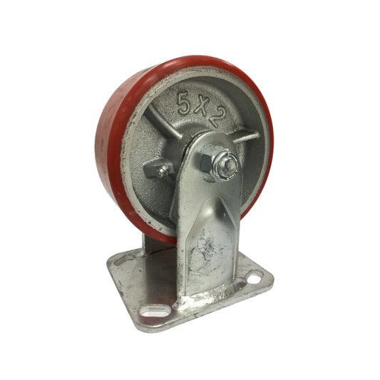 RODAJA DE  POLIURETANO RIGIDA 5 PULGADAS X 2 PULGADAS 350 KILOGRAMOS K.K. MIDAS