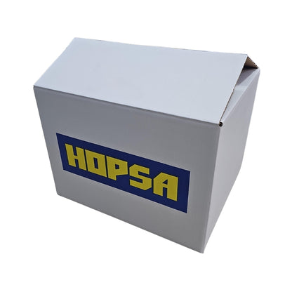 CAJA DE CARTON PEQUEÑA 40 X 32 X 29 CM KRAFT/BLANCO