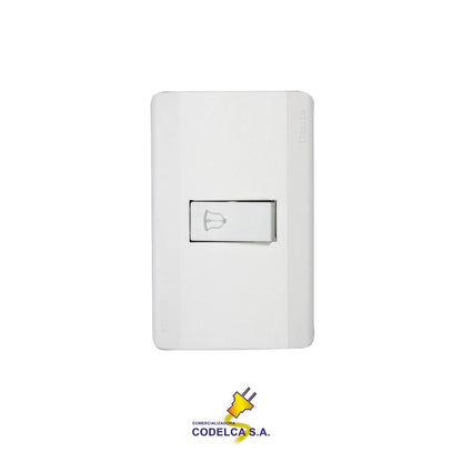 BOTON PARA TIMBRE 6A 125/250 V