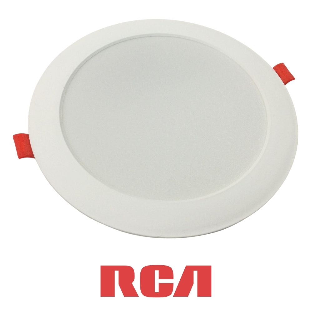 PANEL LED EMPOTRABLE REDONDO LUZ DIA 12W 85-277V 630LM RCA (RLRLD12W)