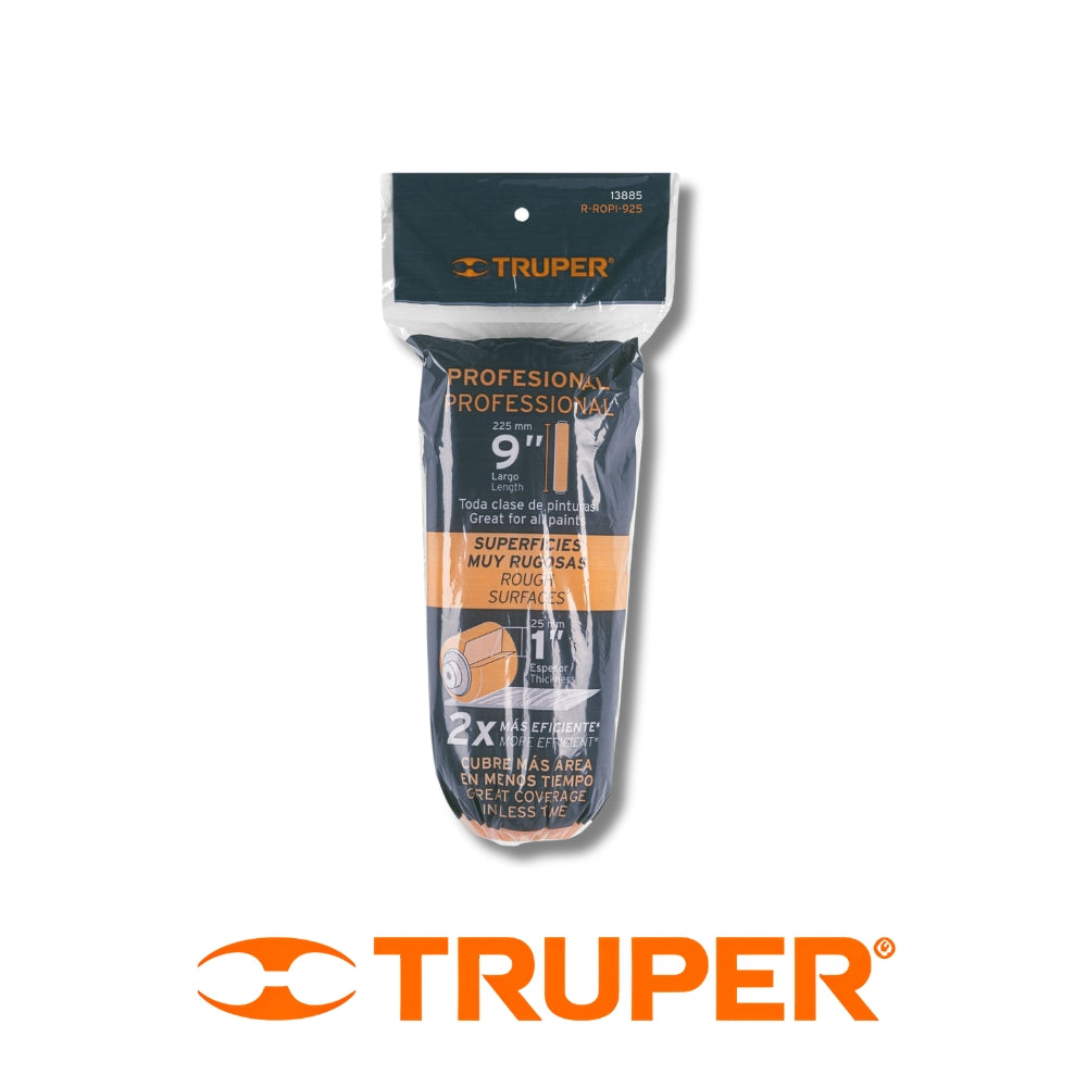 MOTA PARA RODILLO SEMI RUGOSA 9 PULGADAS-1 PULGADAS TRUPER