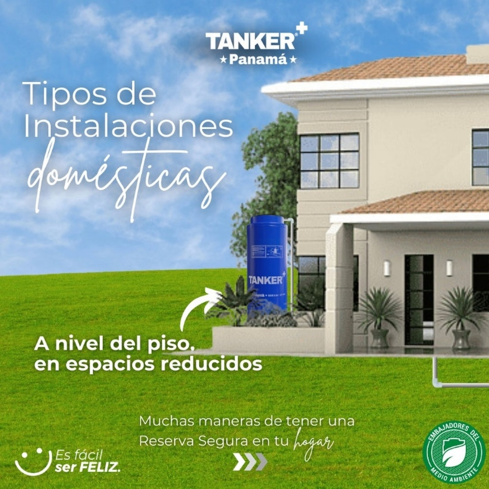 TANQUE TORRE DE RESERVA DE AGUA  211 GALONES ( 800 LITROS)