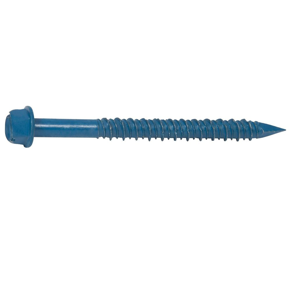 TORNILLOS AZULES 1/4 X 3-1/4 PULGADAS  CABEZA HEXAGONAL
