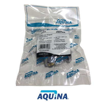 LLAVE DE ANGULO SENCILLA 3/8 PULGADASX3/8 PULGADAS
