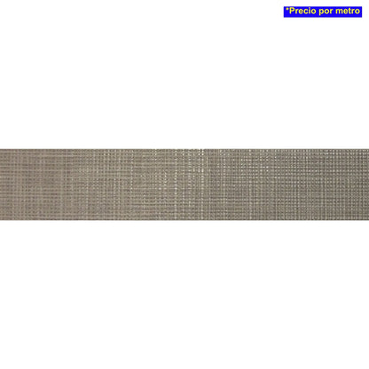 CANTO DE PVC 22 X 1 MM. LINO HABANA TEXTIL