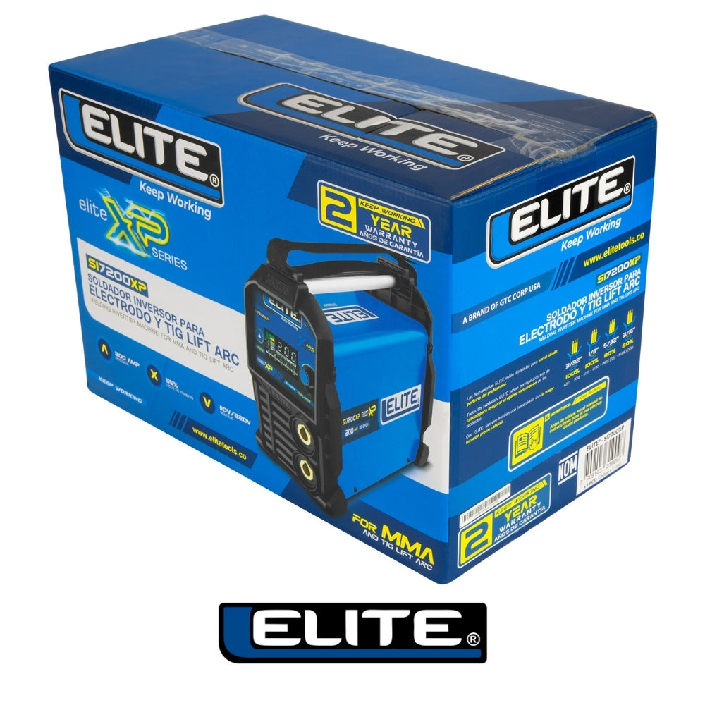 MAQUINA DE SOLDAR ELITE ARC 200A 110/220V