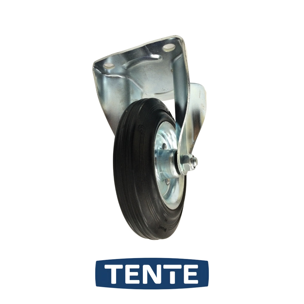 RODAJA DE CAUCHO RIGIDA 6 1/4 PULGADAS X 1 9/16 PULGADAS  135 KILOGRAMOS TENTE-ROLLEN