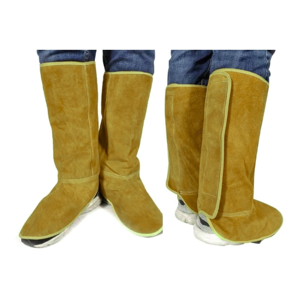 CUBRE BOTAS DE CUERO PARA SOLDAR CEBU