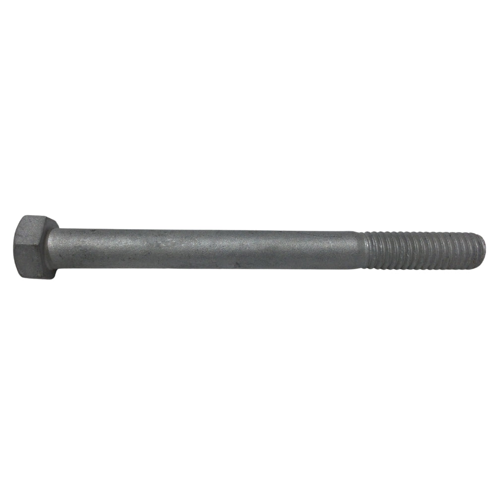 PERNO HEXAGONAL GALVANIZADO EN CALIENTE 3/8 PULGADAS-16 x 4 PULGADAS ROSCA ESTANDAR